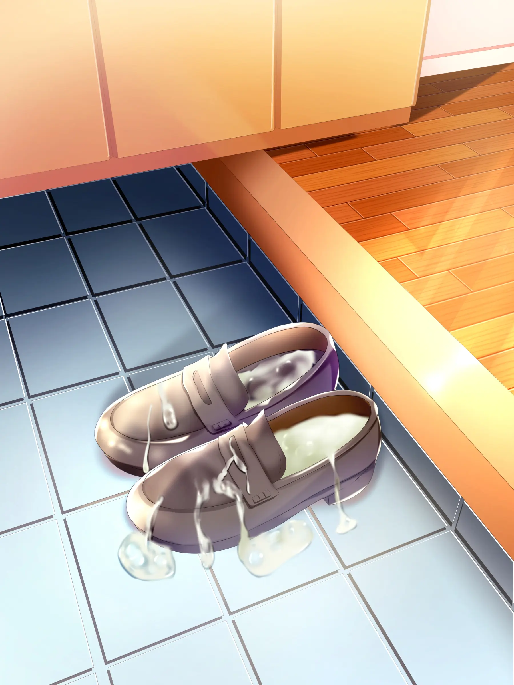 Onnanoko Ga Chakui No Mama Seieki To Ochikko O Kakerareru CG-Shuu | 여자아이가 옷을 입은 채 정액과 오줌이 뿌려지는 CG 모음집
